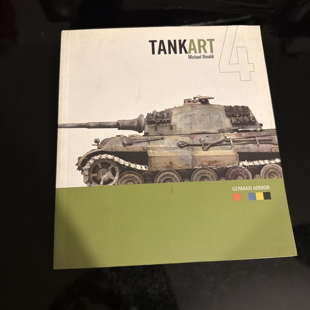 TANK ART Volume 4 German Armor by Michael Rinaldi Book